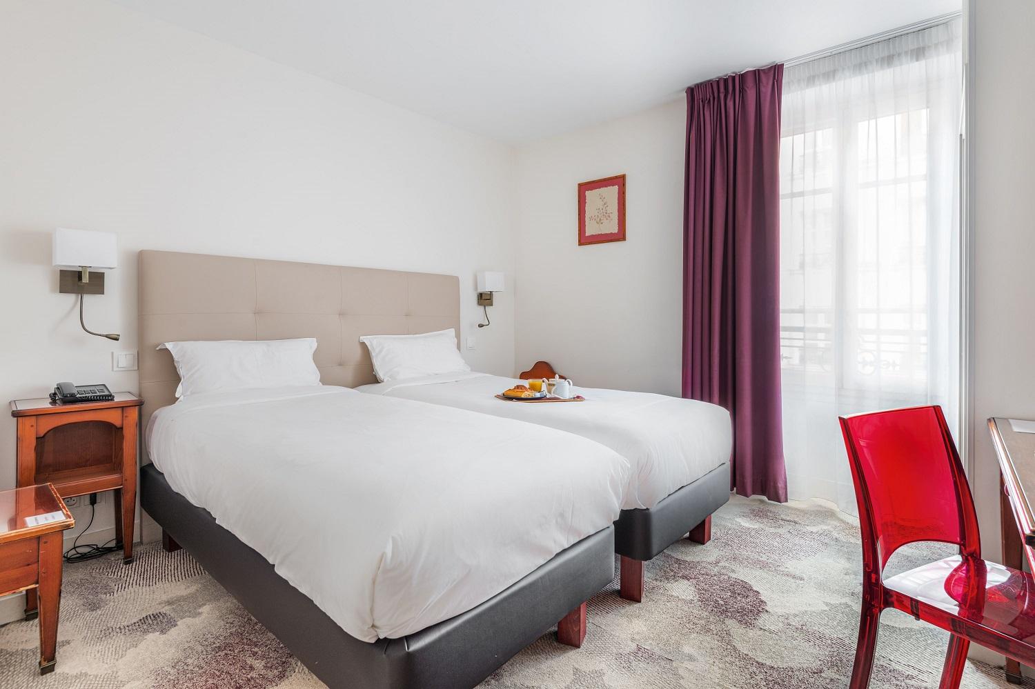 Hotel Courcelles Mederic Paříž Exteriér fotografie